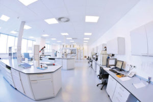 hygienic walls and anti-static flooring