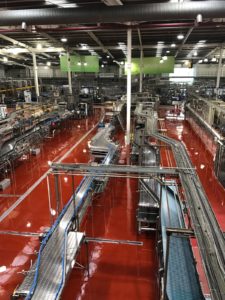 Drinks manufacturing flooring