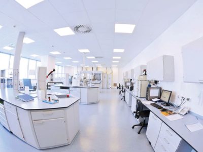 hygienic walls and anti-static flooring