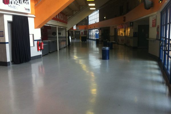 NIA concourse resin